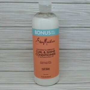 Shea Moisture Curl & Shine Conditioner W/ Silk Protein & Neem Oil 19 Fl Oz